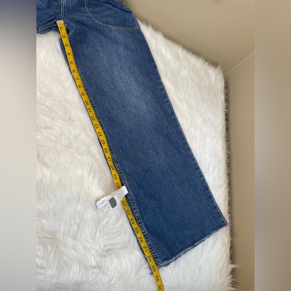 Lucky Brand Pull On Patch Pocket Wide-Leg Denim Jeans - Picture 12 of 16